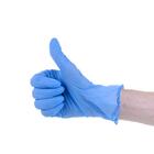 Перчатки нитриловые неопудренные голубые, размер М,  100шт./уп